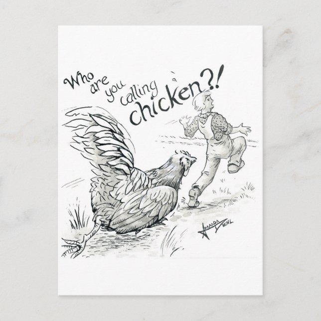 Oktober 2018 Tag 5 - Hühnchase Postkarte (Vorderseite)