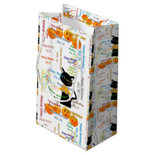 Oktober, 31 Geburtstagsgeschenk Kleine Geschenktüte