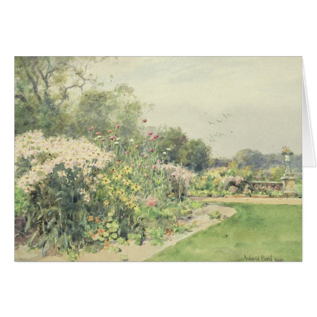 Oktober-Blumen (Vorderseite (Horizontal))