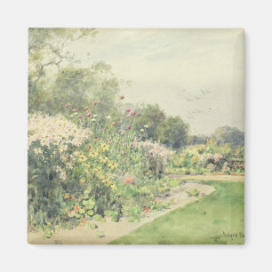 Oktober-Blumen Magnet