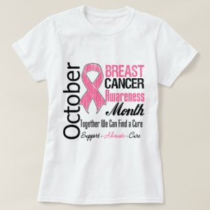 Oktober - Brustkrebs-Bewusstseins-Monat T-Shirt