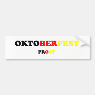 Oktober Fest Prost Autoaufkleber