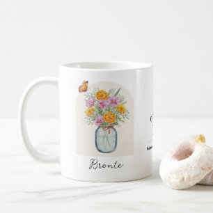 Oktober-Geburtsmonats-Blumen-Tasse Kaffeetasse