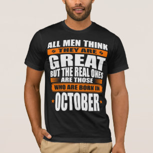 Oktober-Geburtstag T-Shirt