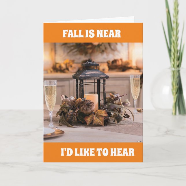 **OKTOBER** GEBURTSTAG WÜNSCHT SICH FÜR SIE! KARTE (Vorderseite)