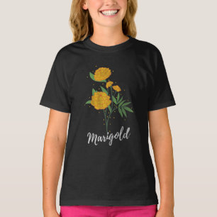 Oktober Geburtstagsgeschenk Blumen Liebhaber Taget T-Shirt