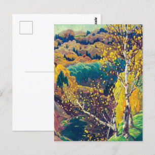 Oktober Gold   Franklin Carmichael   Postkarte