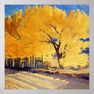 "Oktober Gold" von Maynard Dixon Poster