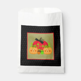 Oktober Halloween Brautparty Pumpkin Couple Geschenktütchen