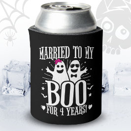 Oktober Hochzeitstag Jubiläum 4. Jubiläum Dosenkühler