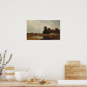 Oktober in den Sümpfen 1872 - Poster