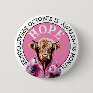 Oktober ist das Thema Brustkrebs-Bewusstsein für H Button