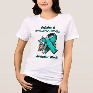 Oktober ist POTS Awareness Montag Tri-Blend Shirt
