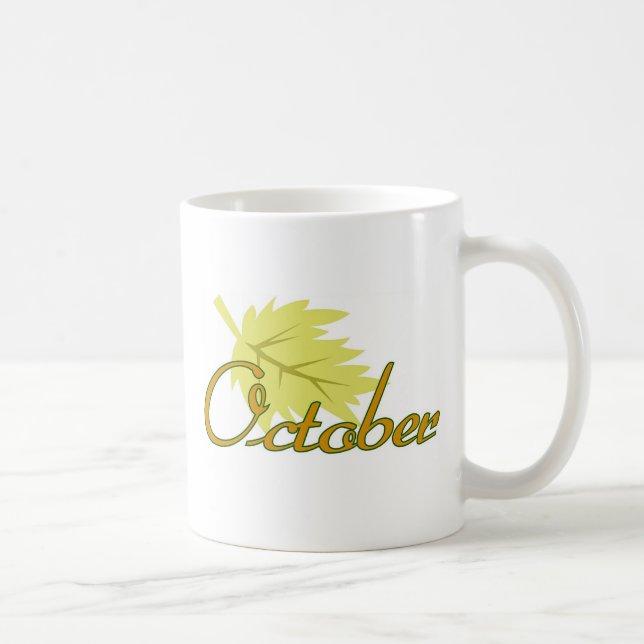 Oktober Kaffeetasse (Rechts)