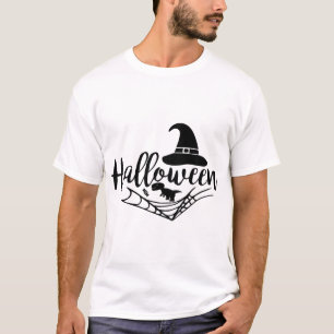 Oktober Mädchen T-Shirt, Unordentliche Frisur Bril T-Shirt