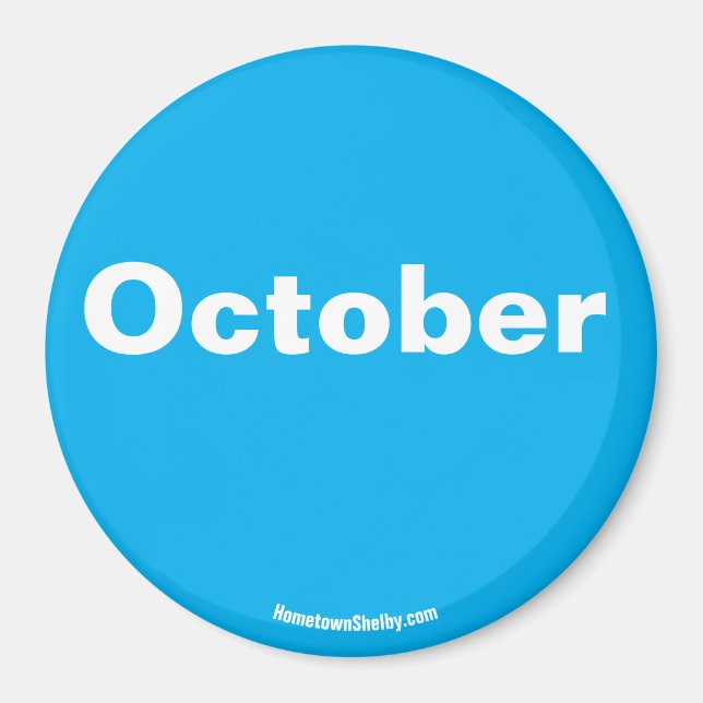 Oktober Magnet (Vorne)