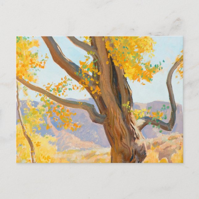 Oktober Morgen, 1940 von Maynard Dixon Postkarte (Vorderseite)