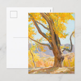 Oktober Morgen von Maynard Dixon Feiertagspostkarte