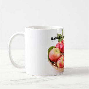 Oktober National Apple Monat Kaffeetasse