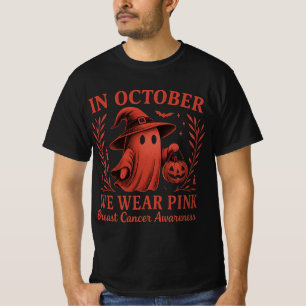 Oktober Pink Ghost-T-Shirt T-Shirt