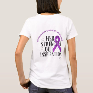 Oktober Rett-Syndrom-Bewusstsein (Ihre Stärke) T-Shirt