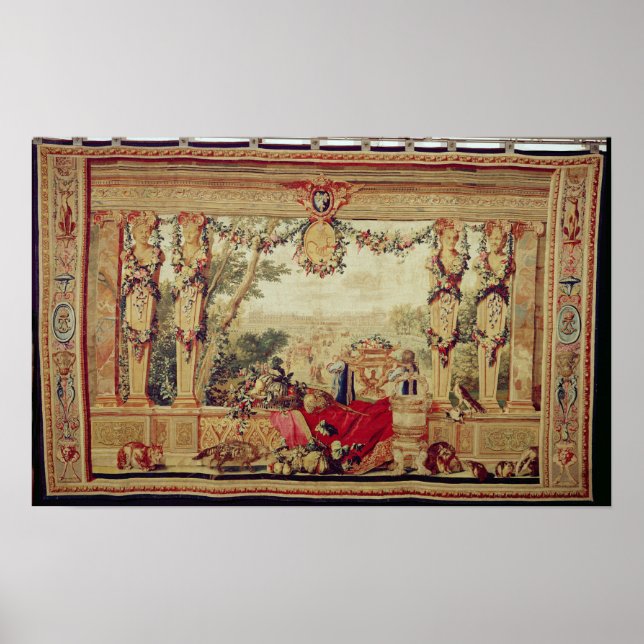 Oktober/Schloss der Tuilerien Poster (Vorne)