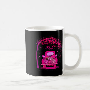 Oktober tragen wir Pink Pumpkin Truck Brustkrebs A Kaffeetasse