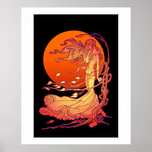 Oktober Wind Poster