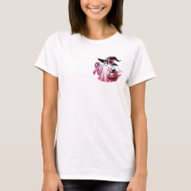 Oktober Wir tragen den T - Shirt der rosa Frau