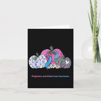 Oktober Wir Tragen Nk & Blau Schwangerschaft Säugl Karte