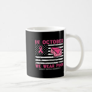 Oktober Wir Tragen Nk Brustkrebsbewusstsein Stal W Kaffeetasse