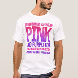 Oktober Wir tragen Pink T-Shirt