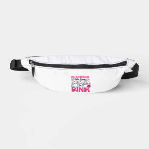 Oktober Wir Tragen Rosa Krankenpfleger Brustkrebsb Bauchtasche