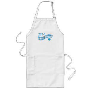 Oktoberfest 2024 Flag Farben Bayern Bayern Lange Schürze