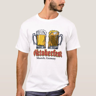Oktoberfest 2 Bierkrüge T-Shirt