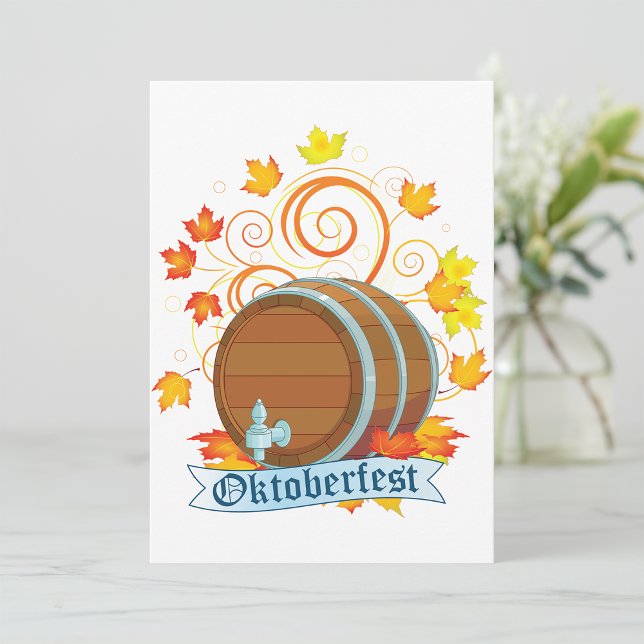 Oktoberfest-Barrel-Einladungen Einladung (Von Creator hochgeladen)