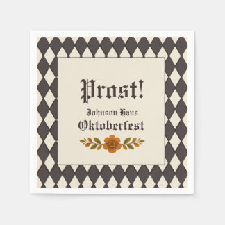 Oktoberfest Bayerisches Deutsches Bierparty Serviette