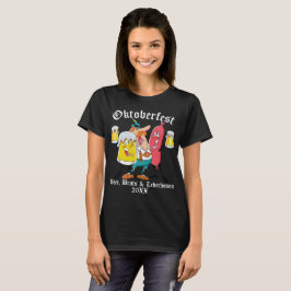 Oktoberfest Bierbrauen und Lederhosen T-Shirt