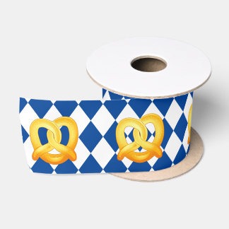 OKTOBERFEST Bierfest traditionelle deutsche Brezel Satinband