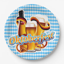 Oktoberfest Bierfestival Bayerische Farben