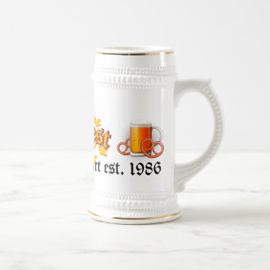 Oktoberfest Bierstein - Tasse Bier