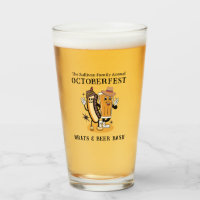 Oktoberfest Brands und Bierfall-Party Retro