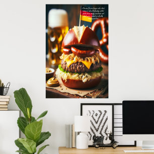 Oktoberfest-Burgerfest 24x36 Poster