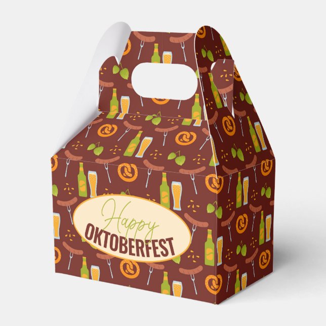 Oktoberfest Deutsches Bierfestival Funchbox Geschenkschachtel (Vorderseite)