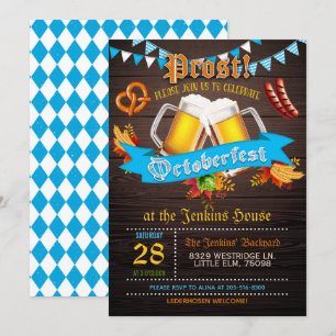 Oktoberfest-Einladung Einladung