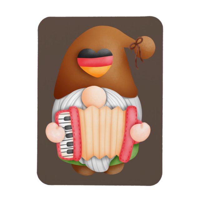 Oktoberfest Gnome Magnet (Vertikal)