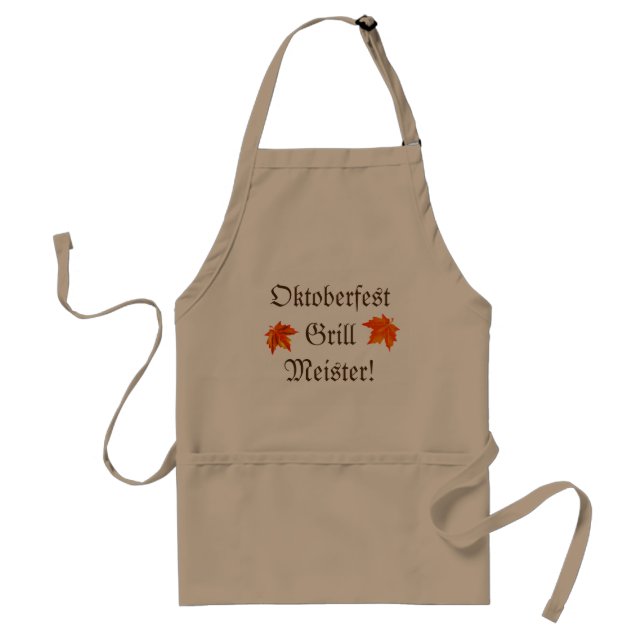 Oktoberfest Grill Meister Schürze (Vorne)