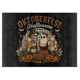 Oktoberfest Halloween Grusel-Bierfestival Schneidebrett