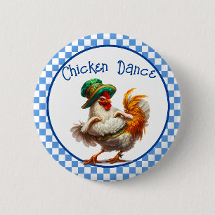 Oktoberfest Hühner Tanz Button