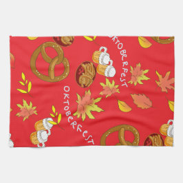 Oktoberfest in Bayern Geschirrtuch